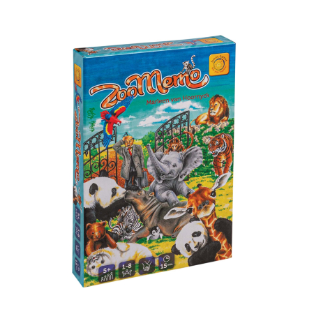 Jocuri Educative & Senzoriale - Joc cooperativ de memorie - Gradina Zoo (ZooMemo)