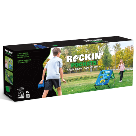  Joacă în aer liber & mișcare - Joc de exterior si indemanare cu tinta si saculeti - Rockin' Pockets Toss