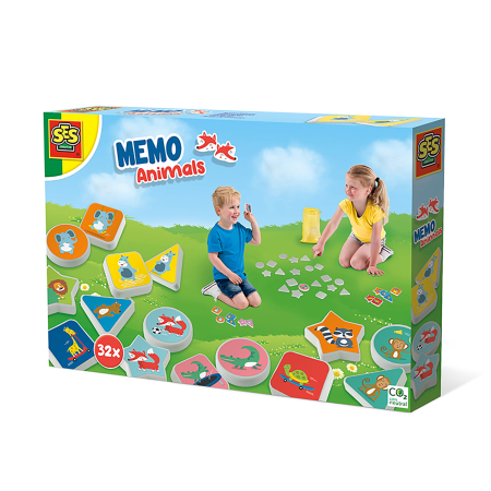 Activități & Îndemânare - Joc de memorie - Animale