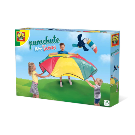 Jocuri de petrecere & Mișcare - Joc de petrecere - Tucan zburator cu parasuta