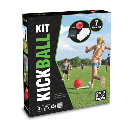  Joacă în aer liber & mișcare - Joc exterior cu minge - Kickbal