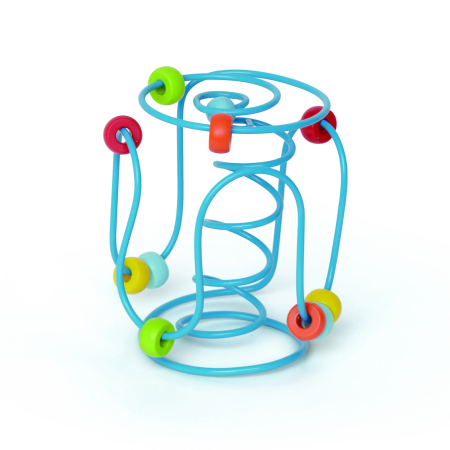 Lemn educativ - Jucarie - Centru de activitati, labirint cu cercuri