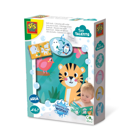  Jucării de baie - Jucarie de baie - Carte coloreaza cu apa
