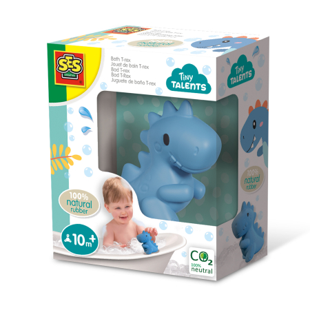  Jucării de baie - Jucarie de baie copii - T-rex - 100% cauciuc natural