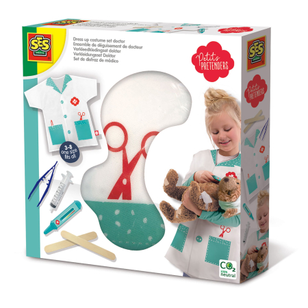 Jocuri de rol & Imitare - Jucarie de rol - Set costum de doctor