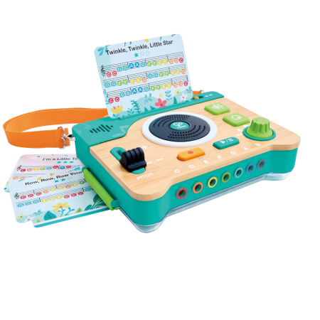 Jocuri Educative & Senzoriale - Jucarie din bambus - Kit laborator cu melodii