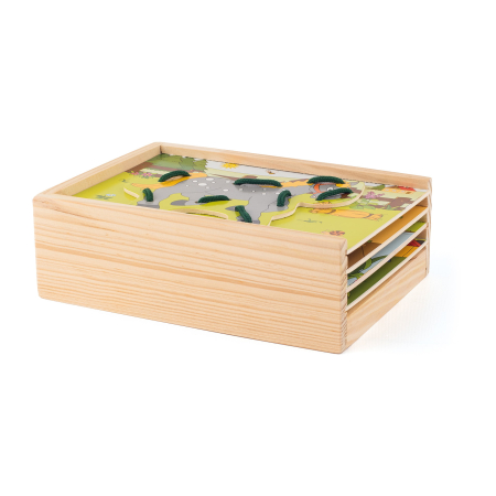 Jucării din lemn diverse - Jucarie din lemn - Animale cu siret