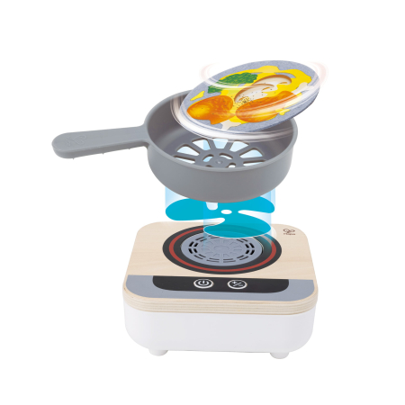 Bucătărie & Mâncare - Jucarie din lemn - Aragaz cu ventilator