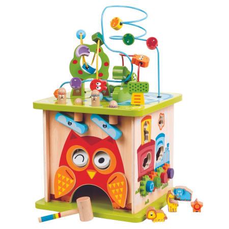 Motricitate & Echilibru - Jucarie din lemn – Centru de activitati Aventura in Safari