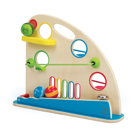 Seturi de construcție - Jucarie din lemn - Cursa cu bile