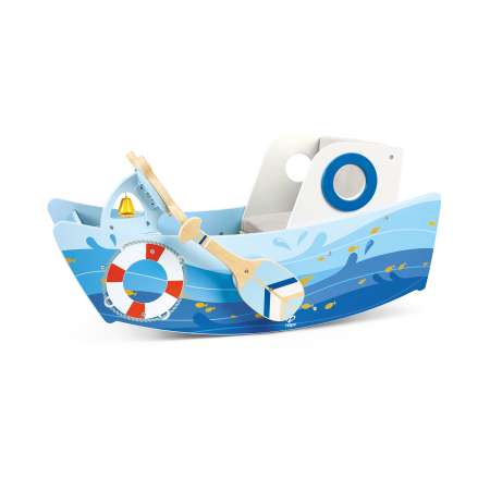 Seturi de joacă tematice - Jucarie din lemn pentru copii - Barca capitanului