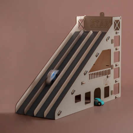 Jucării din lemn diverse - Jucarie din lemn - Pista de curse de masini