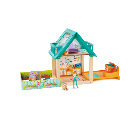 Seturi de joacă & Meserii - Jucarie din lemn - Set prietenii veterinari