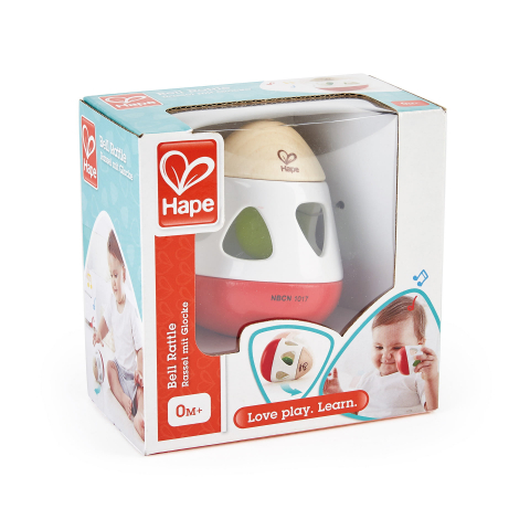 Jucarie din lemn - Zornaitoare cu clopotel [2]