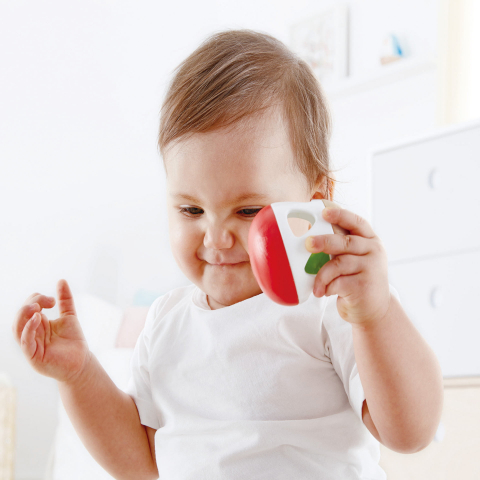 Jucarie din lemn - Zornaitoare cu clopotel [1]