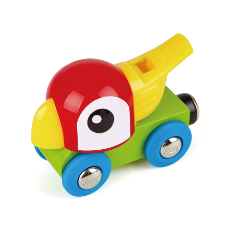Trenuri & căi ferate - Jucarie pentru copii - Locomotiva fluier papagal