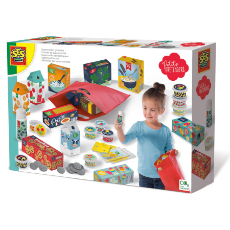 Jocuri de rol & Imitare - Jucarie - Set cumparaturi la Supermarket