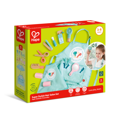 Frumusețe & Coafor - Jucarie - Set de coafura super elegant pentru copii (15 piese)