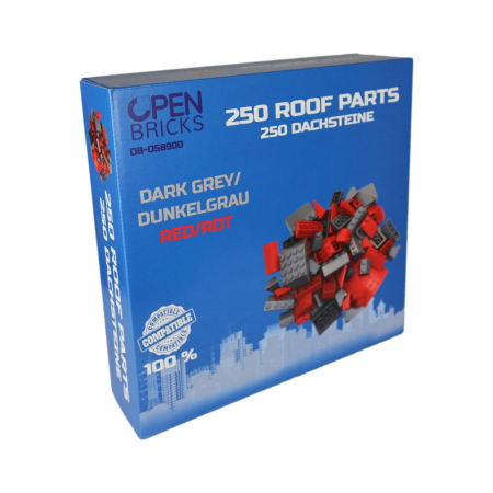 Diverse educative - Jucarie - Seturi de constructie - Acoperisuri (250 piese)