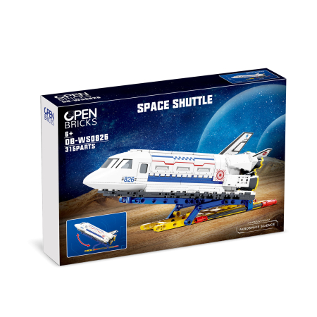 Diverse educative - Jucarie - Seturi de constructie - Naveta spatiala (315 piese)