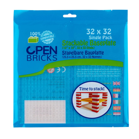 Plăci & Piese compatibile - Jucarie - Seturi de constructie - Placa transparenta 32x32