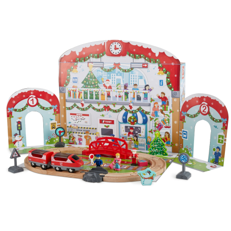 Trenuri & căi ferate - Jucarie - Tren Calendar Advent