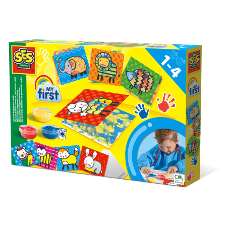 Pictură & Desen - My first - Set acuarele pentru degetele si carduri