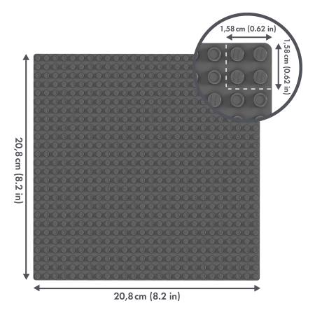 Piese & Extensii (Hubelino) - Placa de baza 26x26 Hubelino