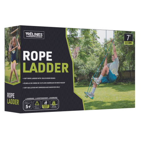 Echilibru & Agility - Scara de franghie pentru catarare (213 cm)