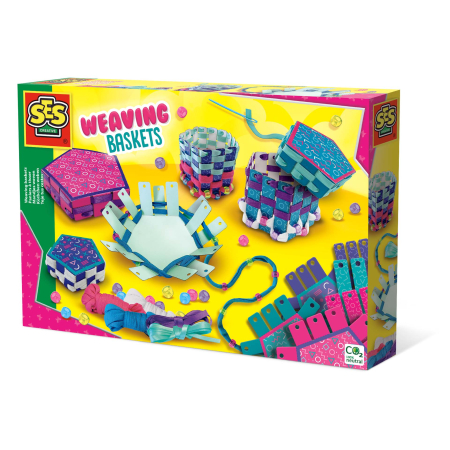  Activități & Îndemânare - Set creativ - Cosuri de tesut