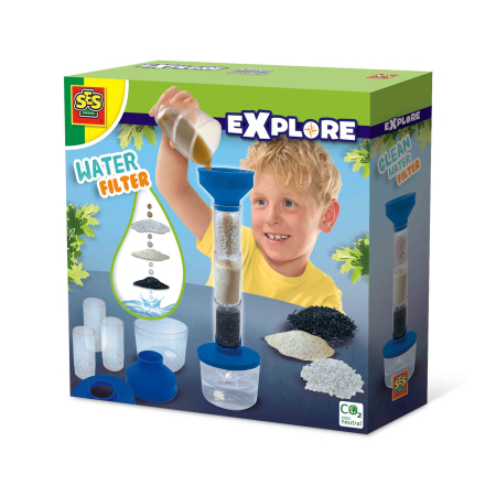 STEM & Știință - Set creativ - Filtru de apa