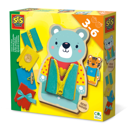 Activități & Îndemânare - Set creativ - Invat sa imbrac