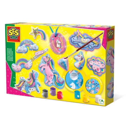  Plastilină & Mulaj - Set creativ mulaj si pictura - Unicorni