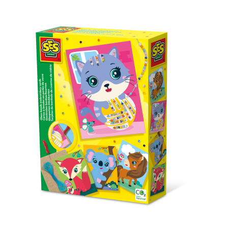 Seturi Creative & DIY - Set creativ pentru copii -Broderii din margele de sticla