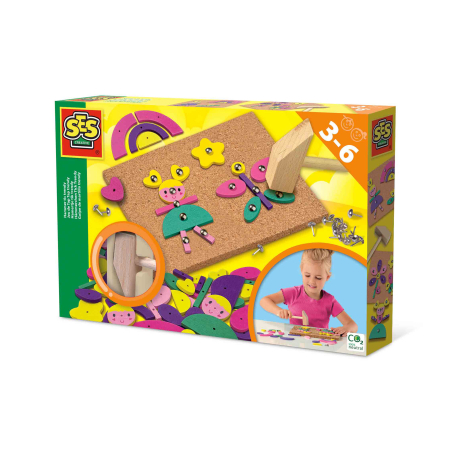 Artă & Meșteșuguri - Set creativ pentru copii - Hammer Tic Trendy