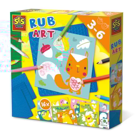 Activități & Îndemânare - Set creativ - Rub art