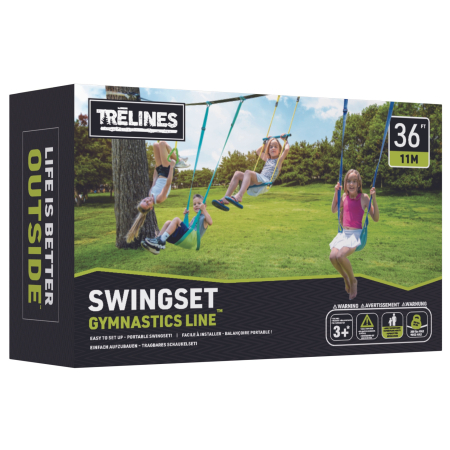 Echilibru & Agility - Set leagan Adventure (11 metri)