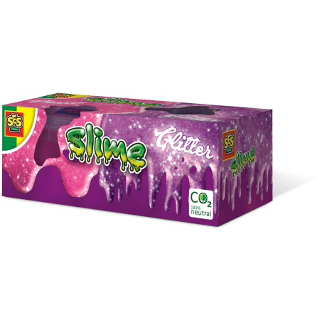 Slime & Experimente distractive - Slime colorat cu sclipici pentru copii (2x 120 gr.)