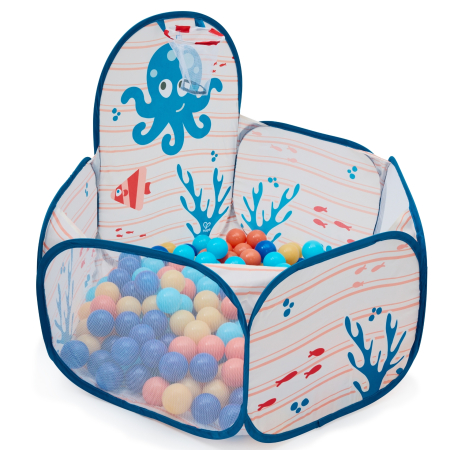 Diverse educative - Tarc de joaca pliabil cu bile - Ocean