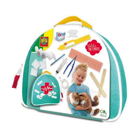 Jocuri de rol & Imitare - Trusa de doctor de jucarie cu accesorii