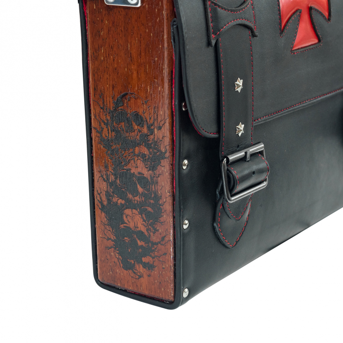 Geanta piele naturala ''Black night'' [5]