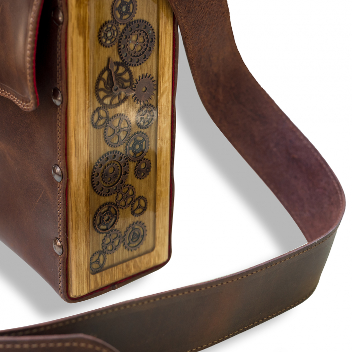 Geanta steampunk ''Past time'' [3]