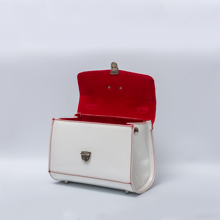 Poseta  piele naturala'' Snow" [3]