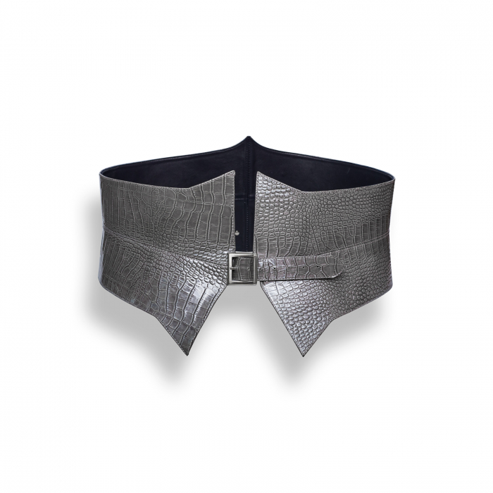 Brau piele naturala gri ''Paris'' [2]