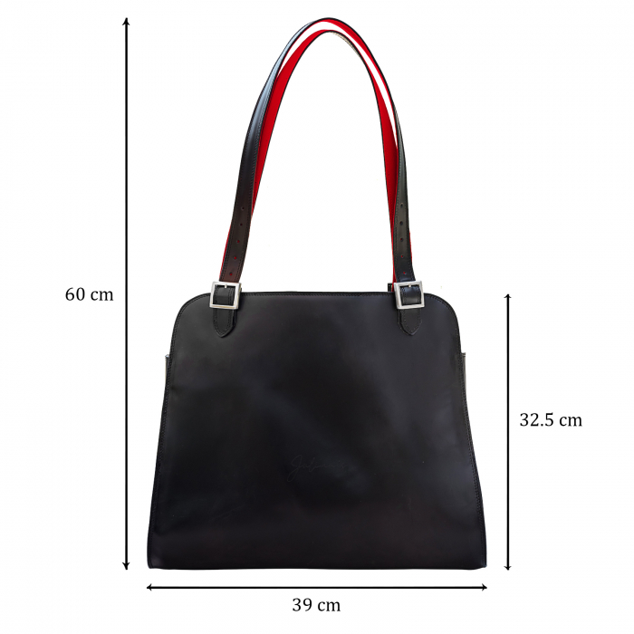 Geanta piele naturala ''Papornitza'' [4]