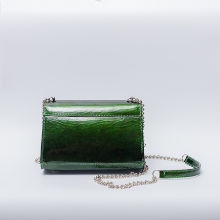 Poseta  piele naturala'' Ever green'' [3]