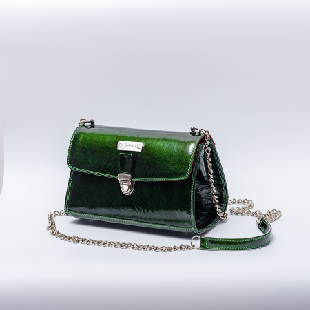 Poseta  piele naturala'' Ever green'' [1]