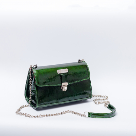 Produse - Poseta  piele naturala'' Ever green''