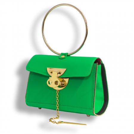 Poseta dama ''Green neon'' [3]