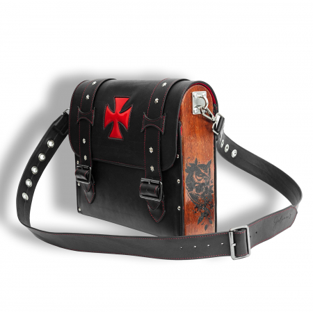 Geanta piele naturala ''Black night'' [2]